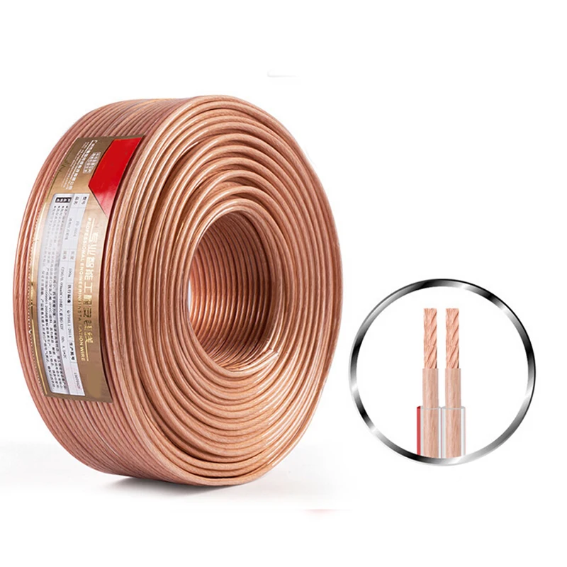 Медная проводная линия OFC для самостоятельной сборки|speaker line|audio mic cableofc copper wire |