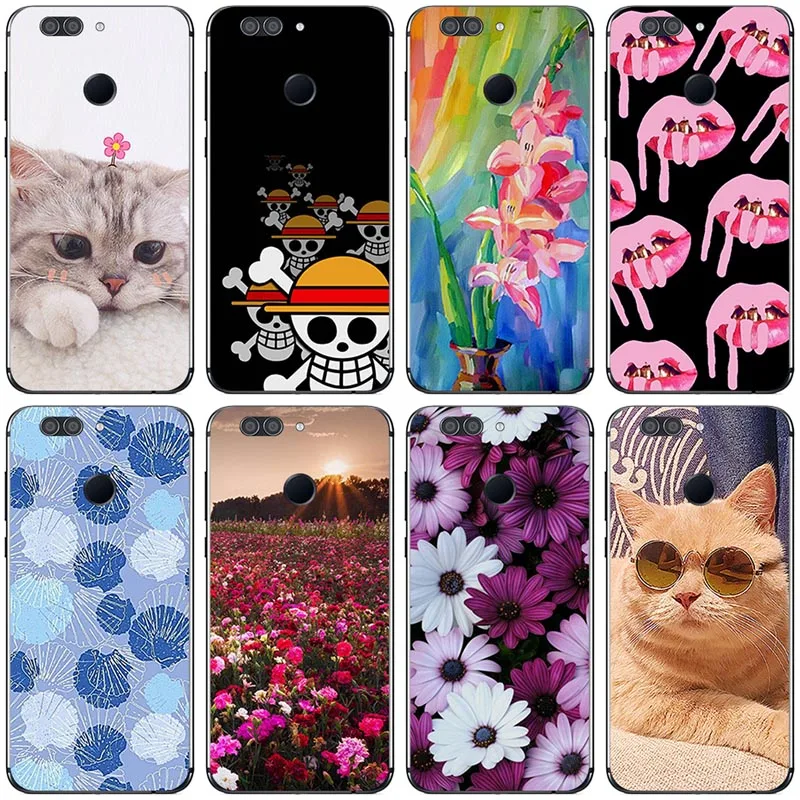 

Case for Huawei Nova 2 Plus Silcone Soft Back Cover for Huawei P10 selfie Case Cute 3D Pattern Case for Huawei Nova 2 Plus
