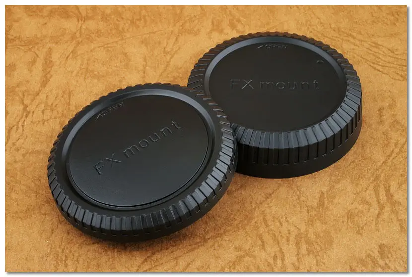 2set Body cap + Lens Rear Cap for Fujifilm Fuji X Pro1 X Pro FX mount