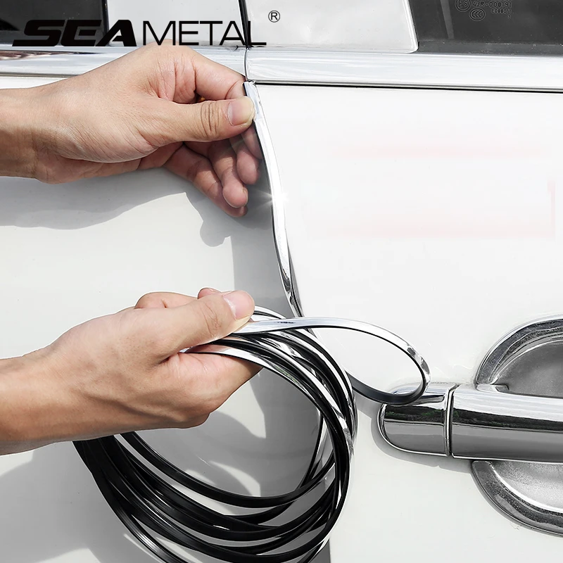 

Car Door Edge Scratch Protector Strips Guard Trim Auto Stickers Protector For KIA Toyota BMW Audi Ford Mazda Styling Accessories