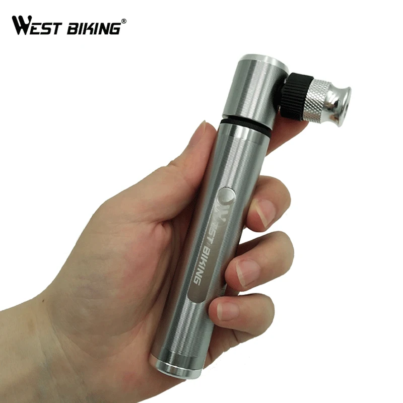 West biking насос на насосы для велосипеда мячей велосипед ручной мини шины иглы
