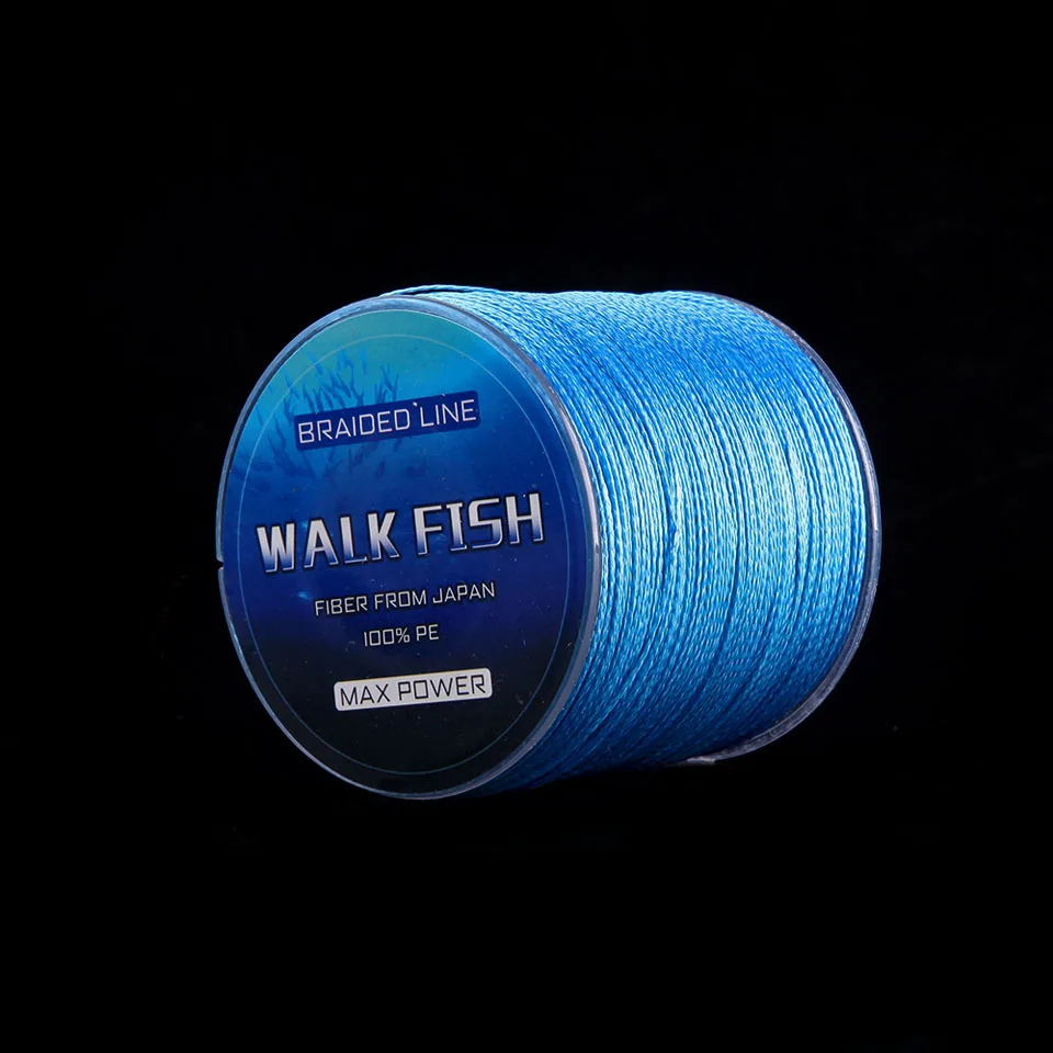 

WALK FISH 150m 4 x Braided Fishing Line 9 Colors Super PE Strong Strength Fish