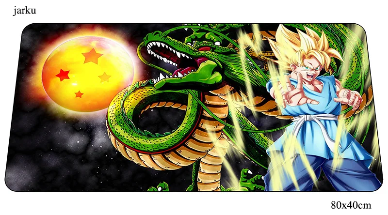 Коврик для мыши dragon ball 800x400x2 мм игровой коврик для мыши Аниме подарок офисный notbook Настольный коврик гелевый padmouse игры pc gamer коврики