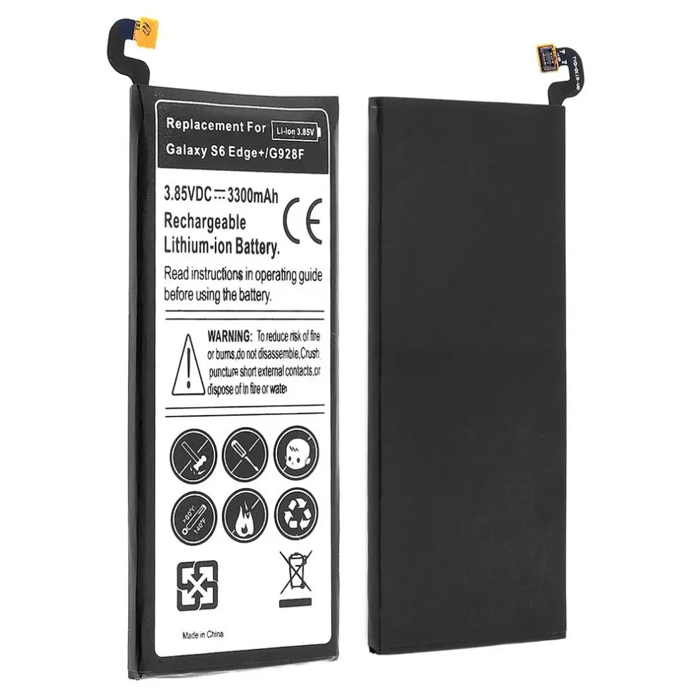 3.85V 3300mAh Mobile Cell Phone Rechargeable Li ion Replacement Battery for Samsung Galaxy S6