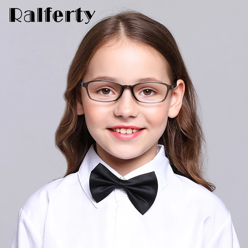 Ralferty анти синий светильник стекло es рамка для детских очков детей TR90