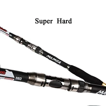 2.1m to 3.6m Telescopic Carbon Fishing Rod Surf Casting Spinning Pole Ultra Light carp Stick ice boat lure