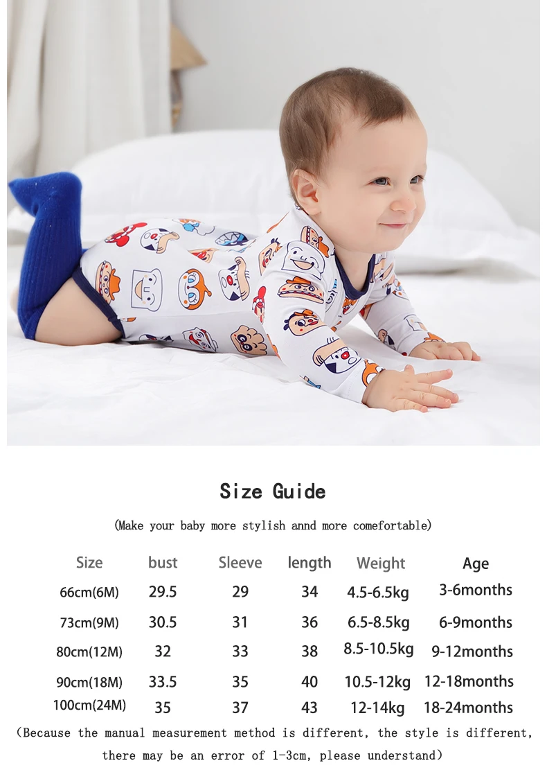 TinyPeople Bread family Cartoon baby Bodysuit spring Boys clothes cotton girls Autumn infant onesie newborn jumpsuit daddy