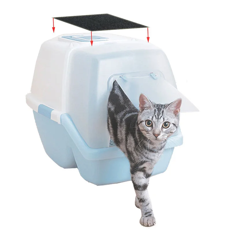 

Activated Carbon Filters Cat Litter Boxes Charcoal Filter Cat Litter Filters Cat Litter Boxes Carbon Deodorizing Filter Sponge