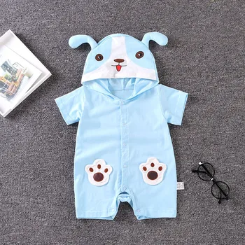 

Newborn Baby Boy Girls Cartoon Infant Rompers Jumpsuit Outfits Clothes