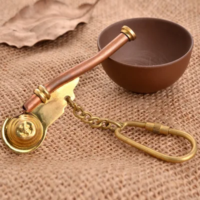 Steampunk Men Women's Key Ring Vintage Tobacco Pipe Metal Chains Fashion Accessory | Украшения и аксессуары