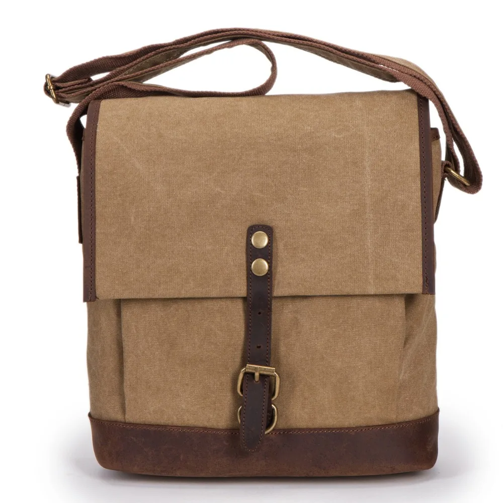 2018 New High Quality Canvas Shoulder Bags For men Business Travel Crossbody Bag Casual Messenger Bag Hot Sale