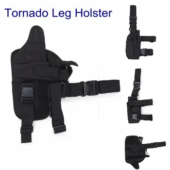 

6 Color Tornado Tactical Thigh Holster Drop Leg Holster Airsoft Pistol Handgun Gun Holster For Glock 17 19 Colt 1911 Sig sauer