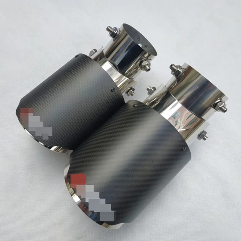

tip muffler car auto sport exhaust Bent Bend down pipe Universal Adjustable Angle Carbon Fiber stainless exhaust Tip 1pcs