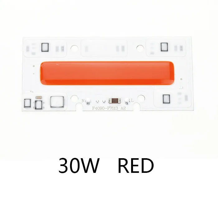 

30W COB Cast Light Light Engine Chips RED BLUE GREEN Waterproof Panel Avoid Driving AC220V Sufficient Power LED Lighting