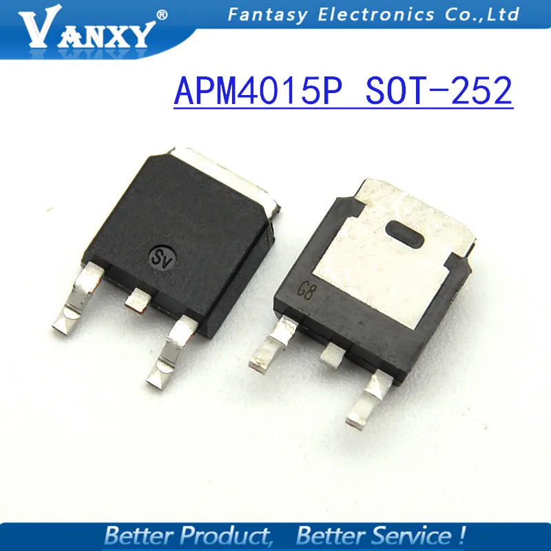 10 шт. APM4015P TO252 APM4015-252 4015P SMD