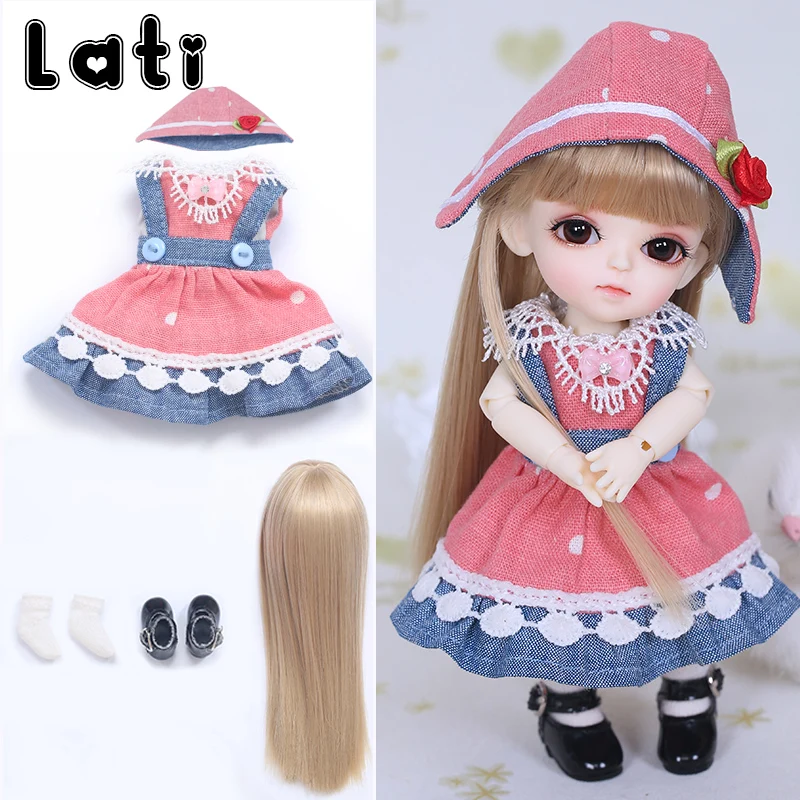 Lati желтый Lumi Fullset костюм SD BJD куклы 1/8 модель тела для девочек и мальчиков Игрушки Napi Pukifee Luts парик Обувь Одежда глаза