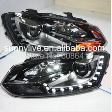 Для VW Polo светодиодный фонарь ангельские глазки 2009-2012 SY