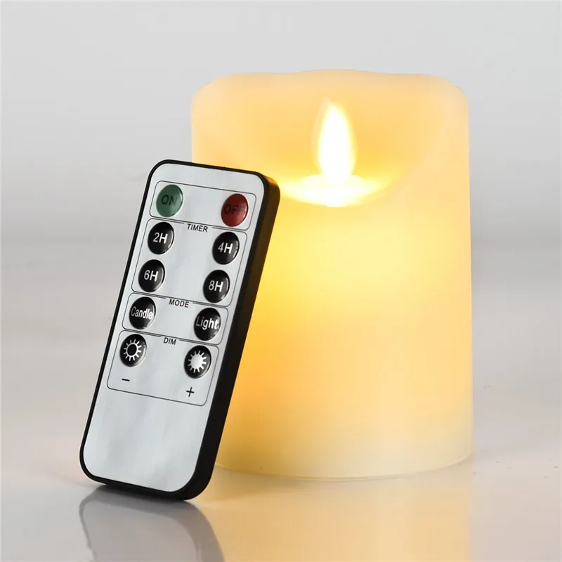 Buy LED Real Flame effect electronic flameless candle