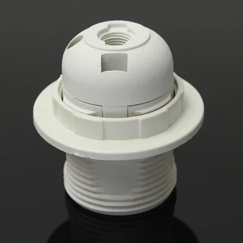 

1PCS Screw ES E27 M10 Light Bulb Lamp Holder Pendant Socket Lampshade Collar Lighting Accessories 2 Colors