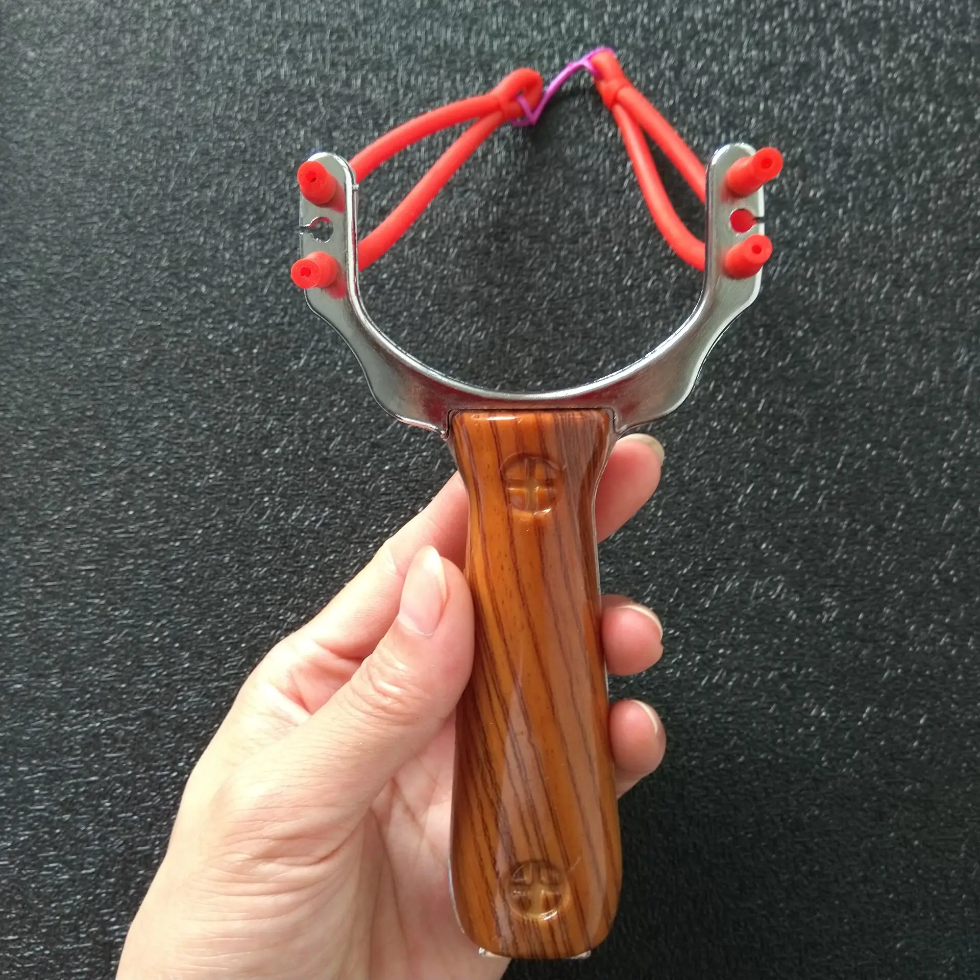 Профессиональный мощный Рогатка Sling shot из алюминиевого сплава катапульта