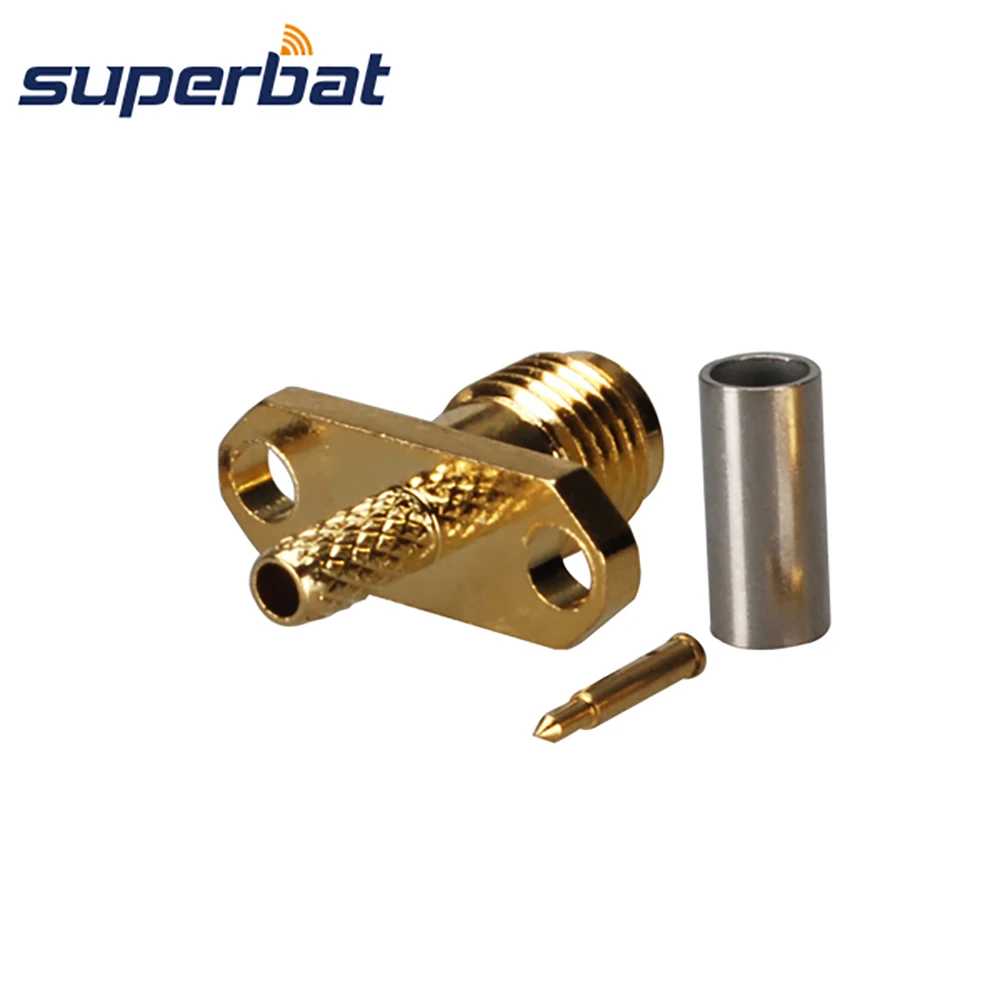 RF Coaxial Connector for Cable RG174 RG316 with Crimp Female