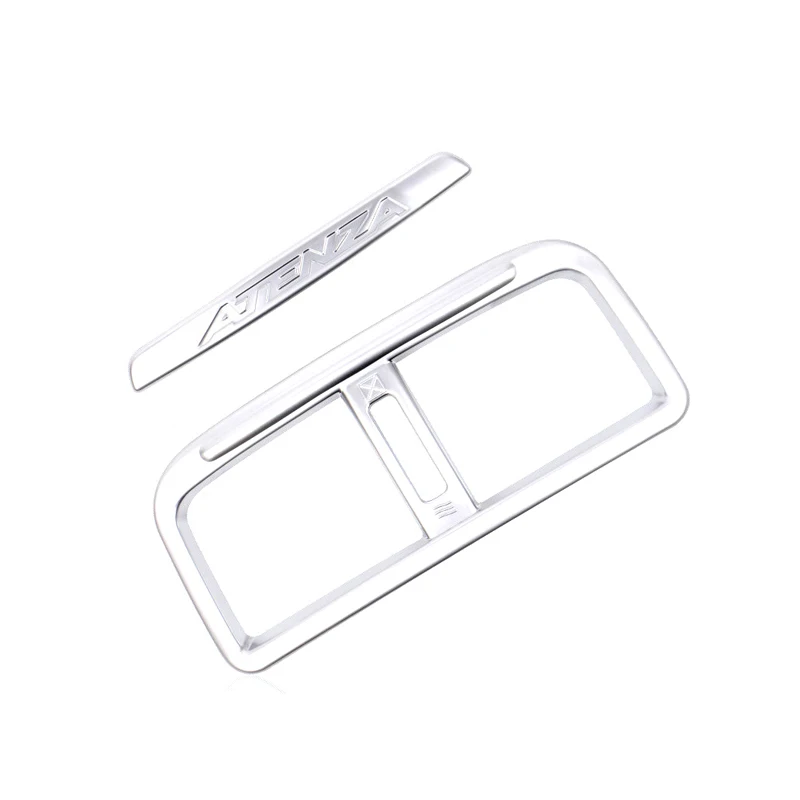 

13-16 For Mazda 6 M6 Atenza 2013 2014 2015 2016 2016 ABS Matte Accessories Interior Armrest Rear Air Vent Outlet Trim 2pcs