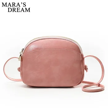 

Mara's Dream Elegant Women Shoulder Bag Vintage Ladies Solid Color Flap Handbag High Quality PU Leather Messenger Satchel Bolsa