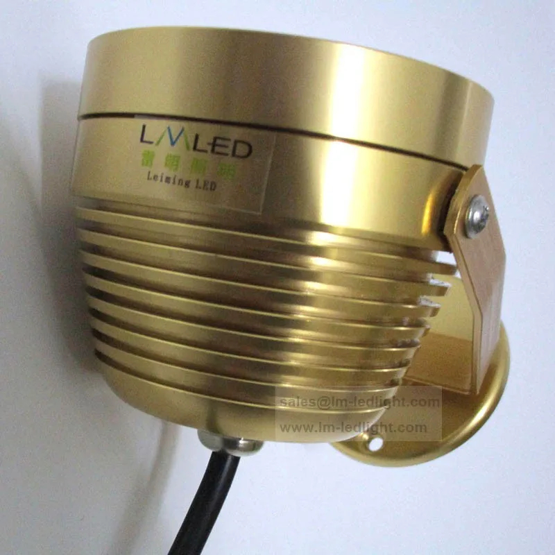 Водонепроницаемый Светодиодный отражатель 5 Вт 85-265 в 10 шт. Bridgelux прожектор желтый розовый зеленый теплый/день/холодный белый наружное освещение