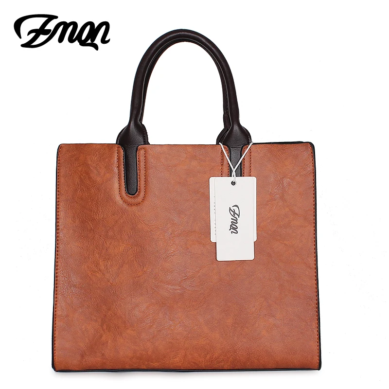 ZMQN Luxury Leather Bags Women Handbags 2019 Large Capacity Vintage Ladies Hand Bags Top-Handle Bag Solid Tote Sac Shoulder C901 ZMQN Luxury Leather Bags Women Handbags 2019 Large Capacity Vintage Ladies Hand Bags Top-Handle Bag Solid Tote Sac Shoulder C901