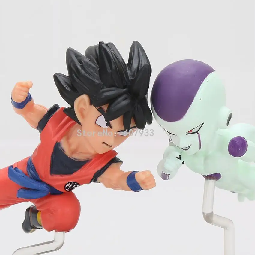 36 шт./компл. Dragon Ball Z история Гоку Majin Buu Vegetto Frieza Raditz Piccolo Вегета из ПВХ игрушечная фигурка-модель коллекции