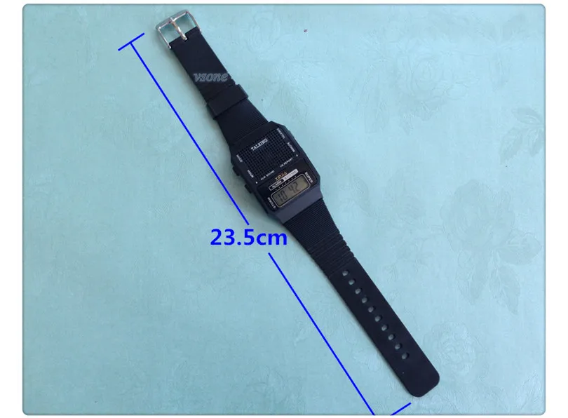 Испанские говорящие часы для слепых и пожилых цифровые спортивные наручные часы(716US-TS