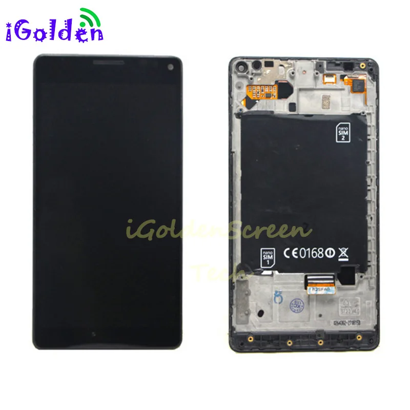 For Nokia Microsoft Lumia 950 XL 950xl LCD Display Touch Screen Digitizer with bezel frame Assembly + tool | Мобильные телефоны и