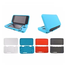 Weiche Silikon Gummi Schützende Haut Fall Abdeckung Für Neue 2DS XL Konsole Für Nintend 2DS LL