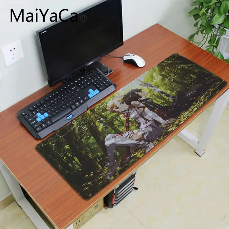 Maiyaca аниме SAO меч асуны искусство онлайн коврик для мыши alfmpilla игровой Коврик xxl