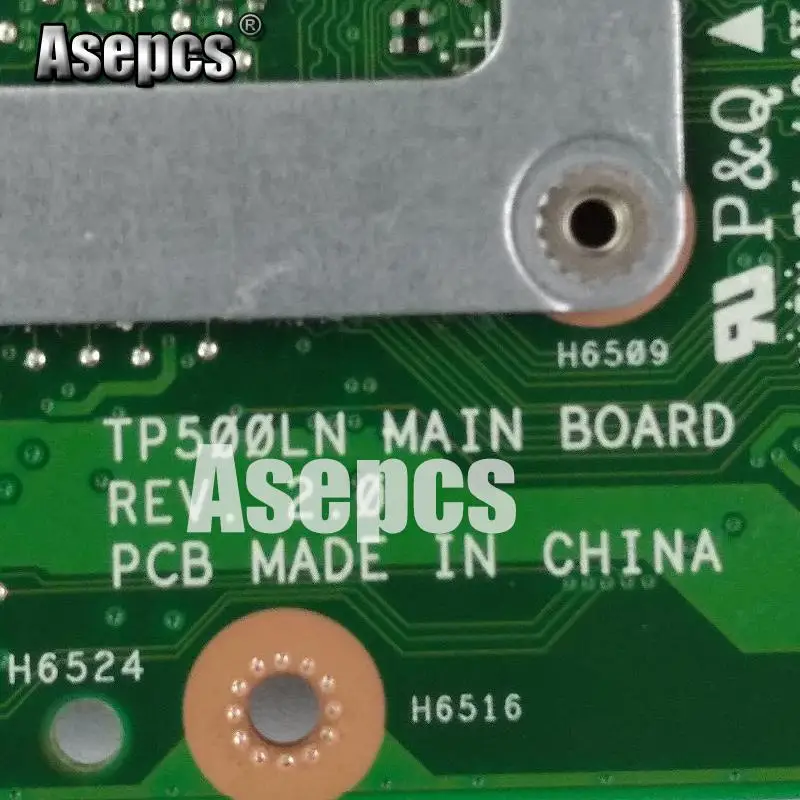 Asepcs TP500LN материнская плата для ноутбука For Asus TP500LNG TP500LA TP500L TP500 тестовая