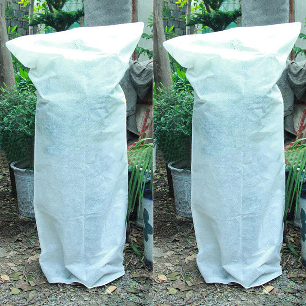 

3 Size Frost Plant Protection Fleece Winter Cover Fleecing Plants Garden Shrubs greenhouse gardening