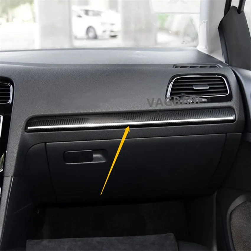Углеродного волокна черный серебристый цвет сетки отделки приборной панели для
