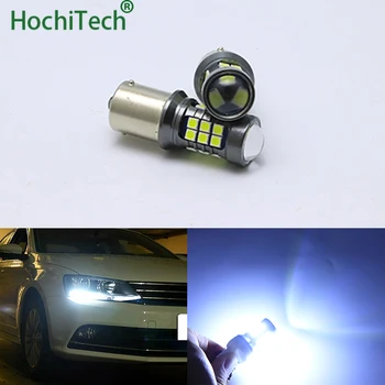 

2pcs Super bright White LED Canbus No Error 1156 P21W LED Bulb for 2011-2017 Volkswagen MK6 Jetta Daytime Running Lights DRL