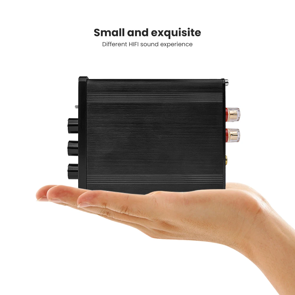 Усилитель звука AIYIMA 100 Вт * 2 Mini Hi Fi TPA3116 0 канальный усилитель мощности Цифровой