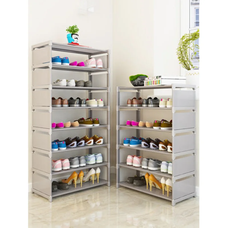 Multi-layer Shoe Rack Household Economic Dustproof Shoe Cabinet Space saving Doorway Shoe Rack Storage Cabinet Furniture