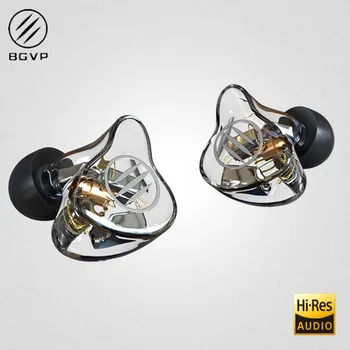 

BGVP DM7 6 Balanced armature In-Ear Earphone Metal High Fidelity Monitor With Detachable MMCX Cable DMG DM6 DMS AS16 AS12 T2 DS3