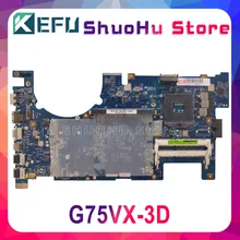 KEFU For ASUS G75VX G75VW G75V 3D laptop motherboard tested 100% work original mainboard