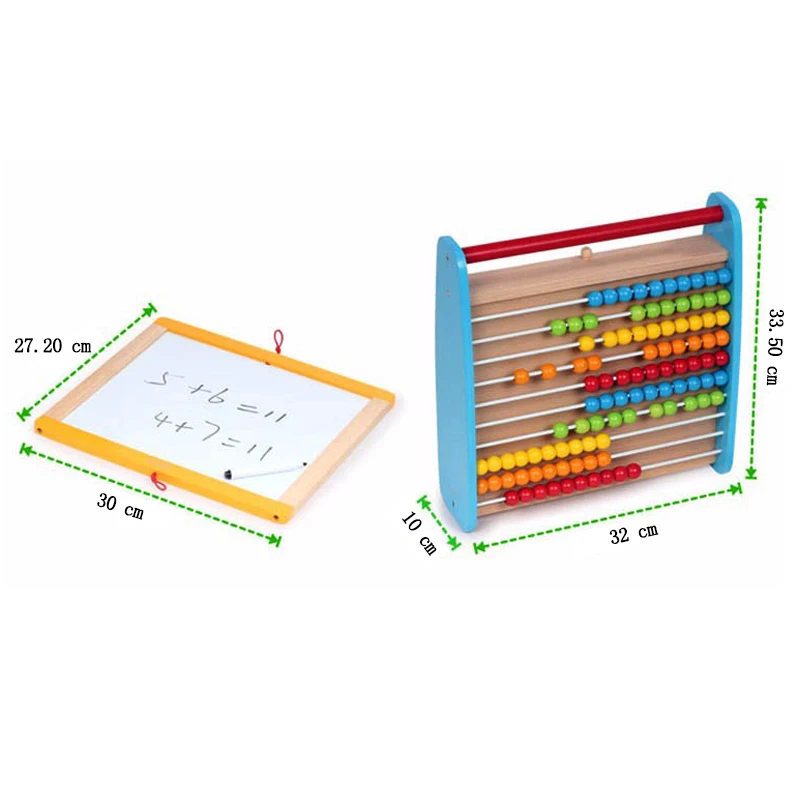 Доска для рисования на год магнитная доска с Abacus деревянные игрушки для детей Рождественский подарок для детей