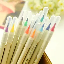 20 цветов Набор каллиграфии Pen Soft Brush Mark акварель пера граффити мультфильм живопись
