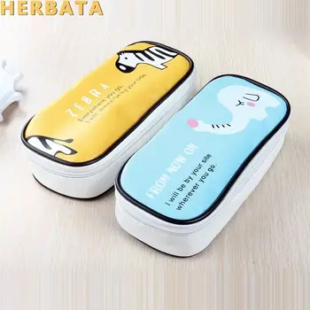 

HOT kawaii School Pencil case for Girls boys Large Multifunction Cute Pencil Bag Stationery Offices School Supplies Gift