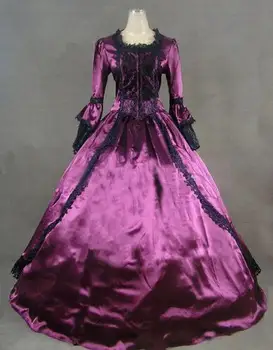 

2015 Brand New Ladies 18th Century Marie Antoinette Masked Ball Gown,Victorian Medieval Renaissance civil war era ball gown