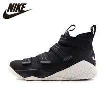 NIKE LeBron Soldier XI Original Mens Basketball Shoes Breathable Footwear Black High Quality Full field Sneakers For Men Shoes