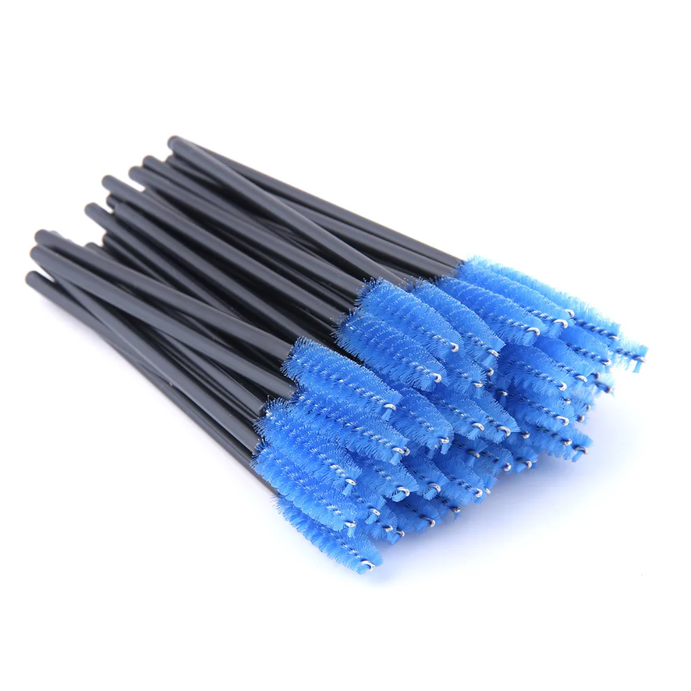 

50Pcs/Pack Disposable Micro Brushes Mascara Wands Applicator Eyelash Comb