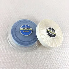 Клейкая лента для волос, двусторонняя клейкая лента для наращивания волос, лента для наращивания волос, 1 шт., 36/12 ярдов, 2 см, ширина, кружево, передний клей