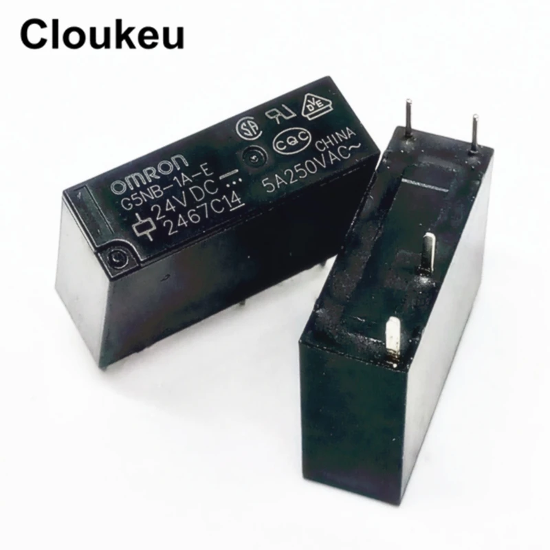 2 шт. реле DIP4 G5NB-1A-E-5VDC 12VDC 24VDC DC5V DC12V DC24V 5A